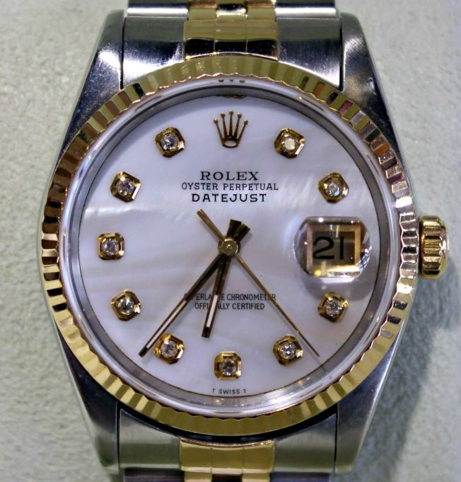 Rolex Datejust luxury watch