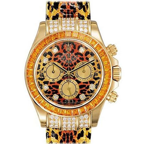 Rolex Oyster Daytona Leopard luxury watch