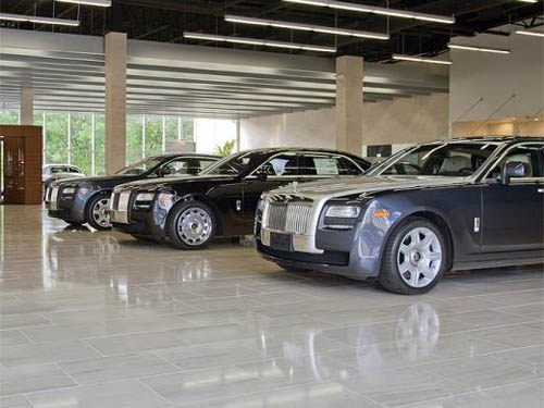 Rolls-Royce showroom Jericho, Long Island