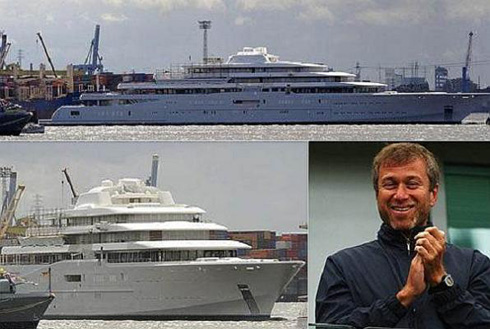 Roman Abramovich luxury yacht "Eclipse"