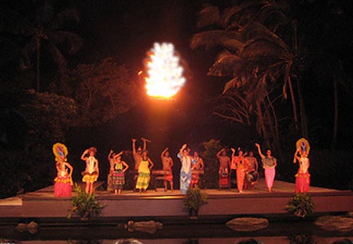 Smith's Tropical Luau dancers