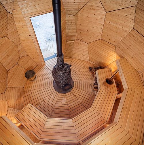 Solar Egg interior - Sweden