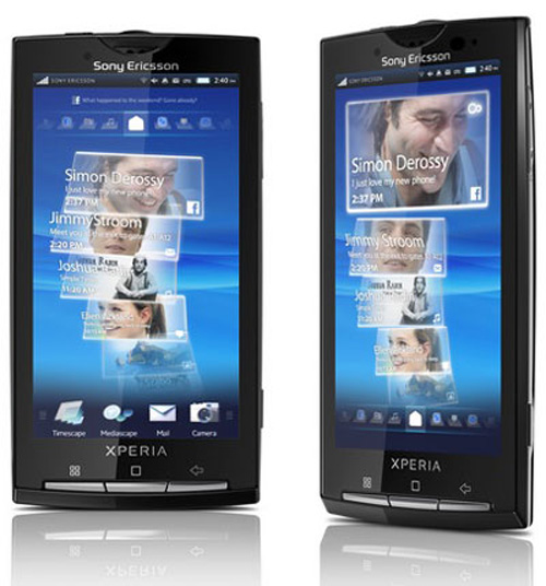 Sony Ericsson xPeria x10 smartphone