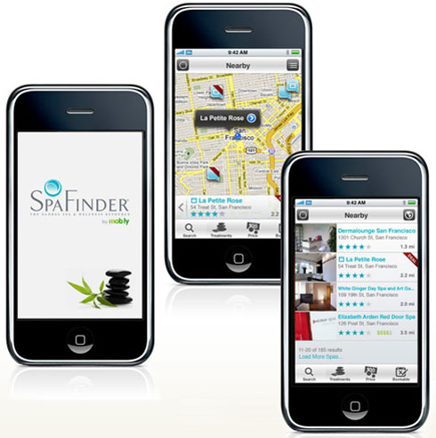 SpaFinder iPhone_app