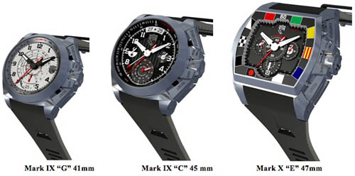 Stefan Johansson Växjö Mark IX & Mark X luxury watch collection