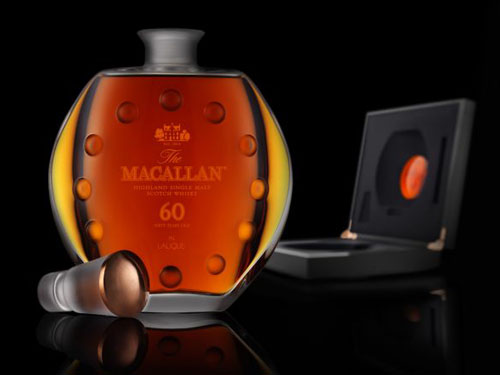 The Macallan 60 Years Old in Lalique Curiously Small Stills