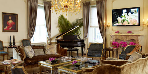 The Royal Plaza Suite at The Plaza Hotel in New York City