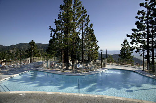 The Ridge Resorts pool - Lake Tahoe