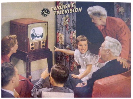 Vintage GE General electric TV