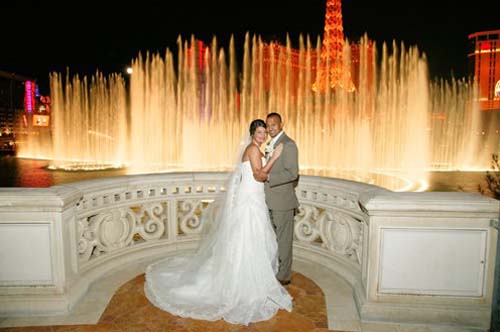 Wedding at Bellagio Fountain