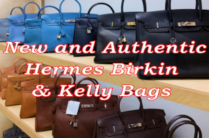 Hermes Birkin and Kelly bags