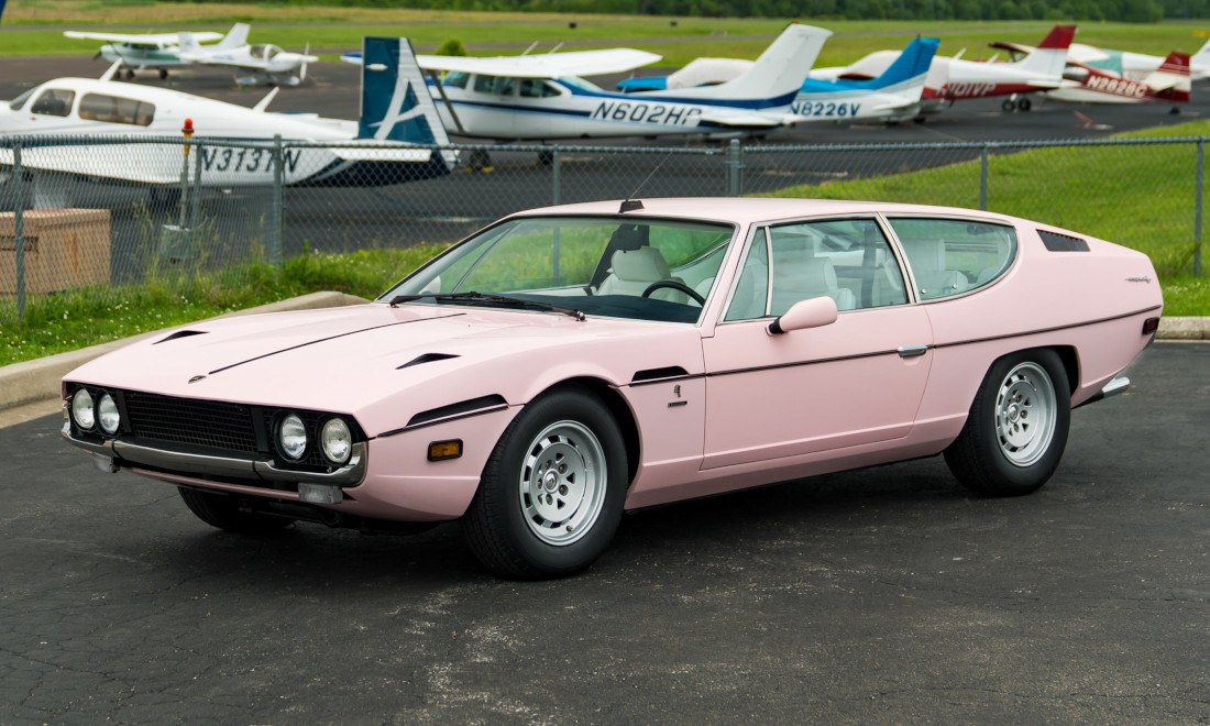 For Sale: Stunning 1974 Pink Lamborghini Espada