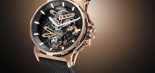Angelus Introduces New Gold & Carbon Flying Tourbillon Watch