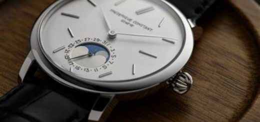 New Frederique Constant Slimline Moonphase Date Manufacture Watch