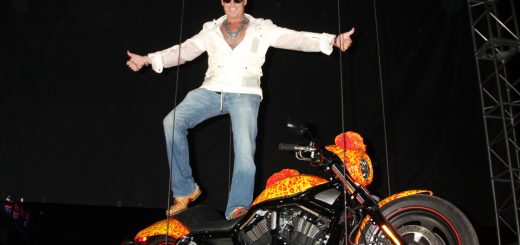 Artist Jack Armstrong - Cosmic Starship Harley-Davidson