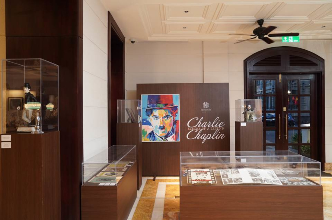 "Charlie Chaplin: Echoes of a Legend” exhibition